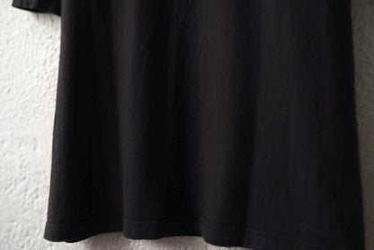 コットンカシミヤクルーネック半袖Tシャツ / ents.(エンツ)