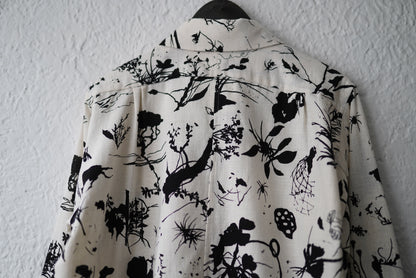 21SS 総柄シャツ / JOHN ALEXANDER SKELTON(ジョンアレキサンダースケルトン)