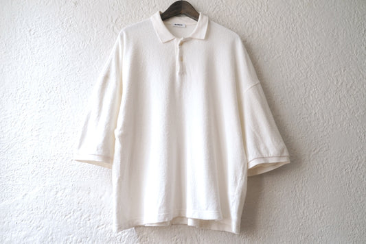 21SS BRUSH PILE OVERSIZED POLO ブラッシュパイルオーバーサイズポロシャツ / AUBETT(オーベット)