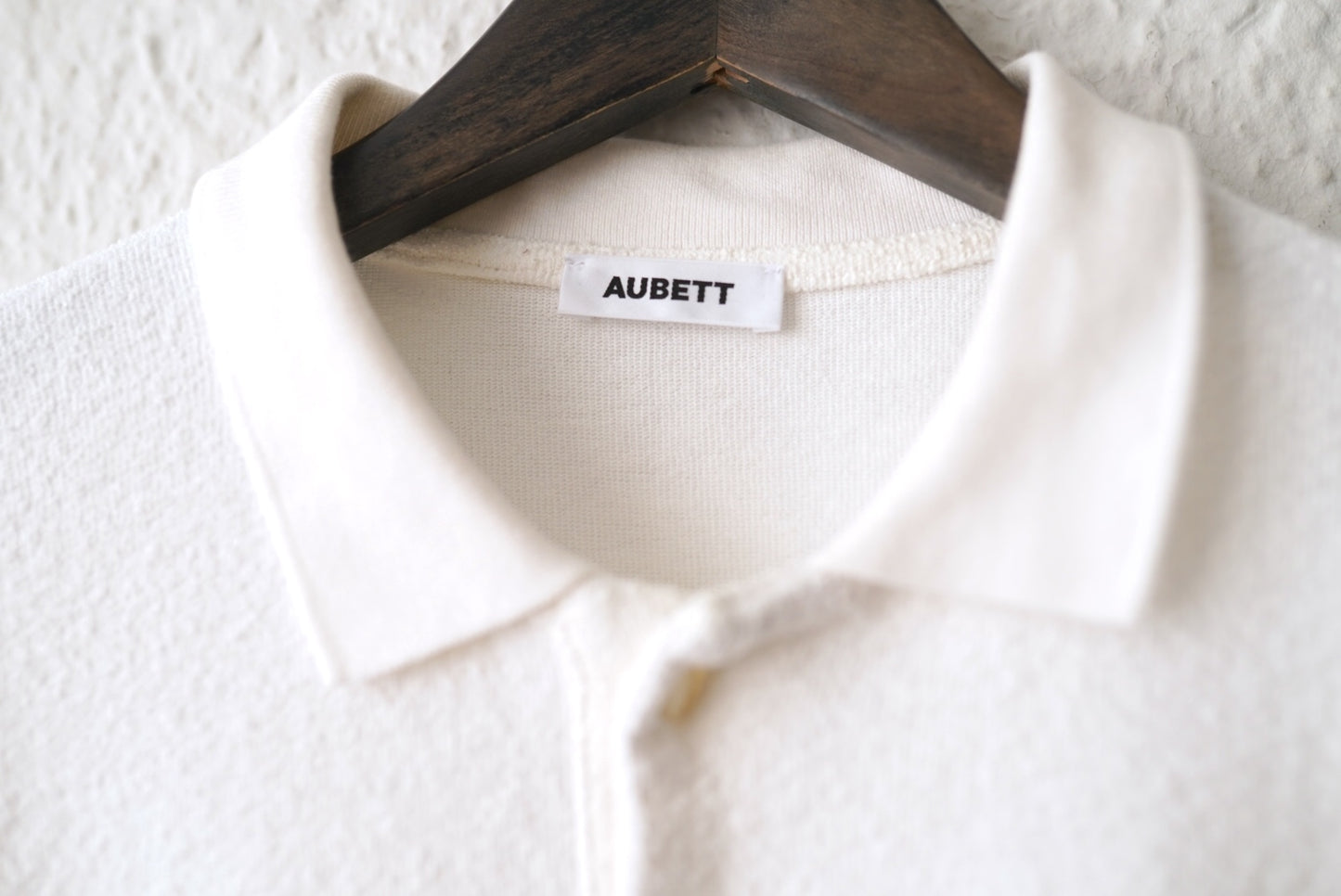 21SS BRUSH PILE OVERSIZED POLO ブラッシュパイルオーバーサイズポロシャツ / AUBETT(オーベット)