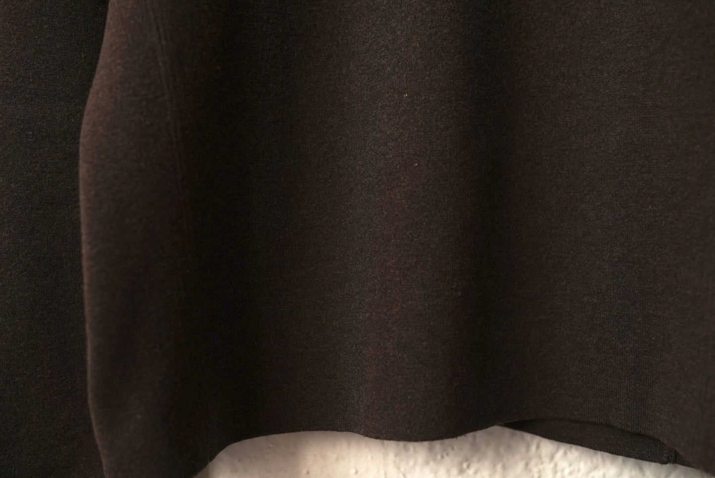 ハーフジップウールニットセーター ブラウン / JIL SADNER(ジルサンダー)