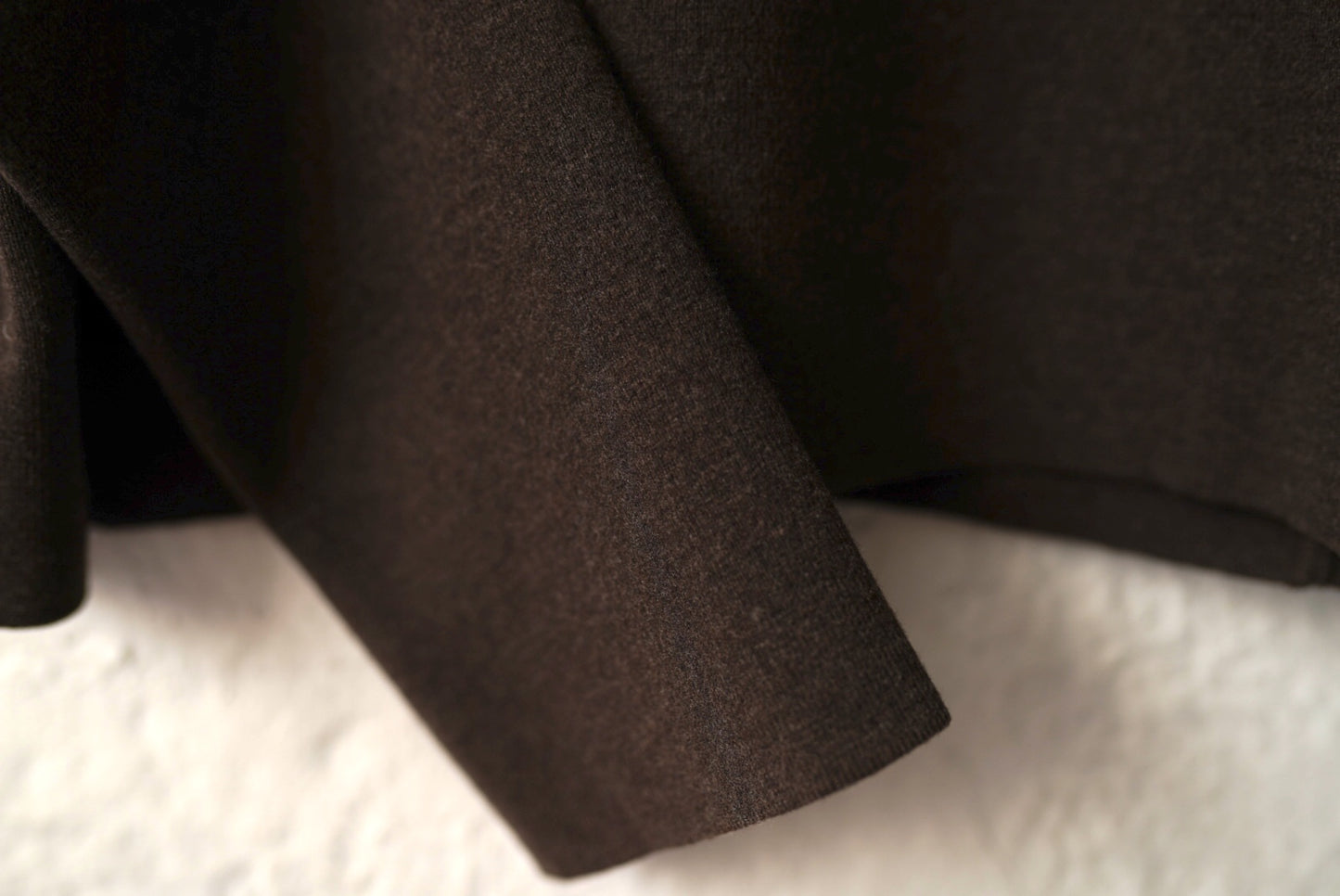 ハーフジップウールニットセーター ブラウン / JIL SADNER(ジルサンダー)