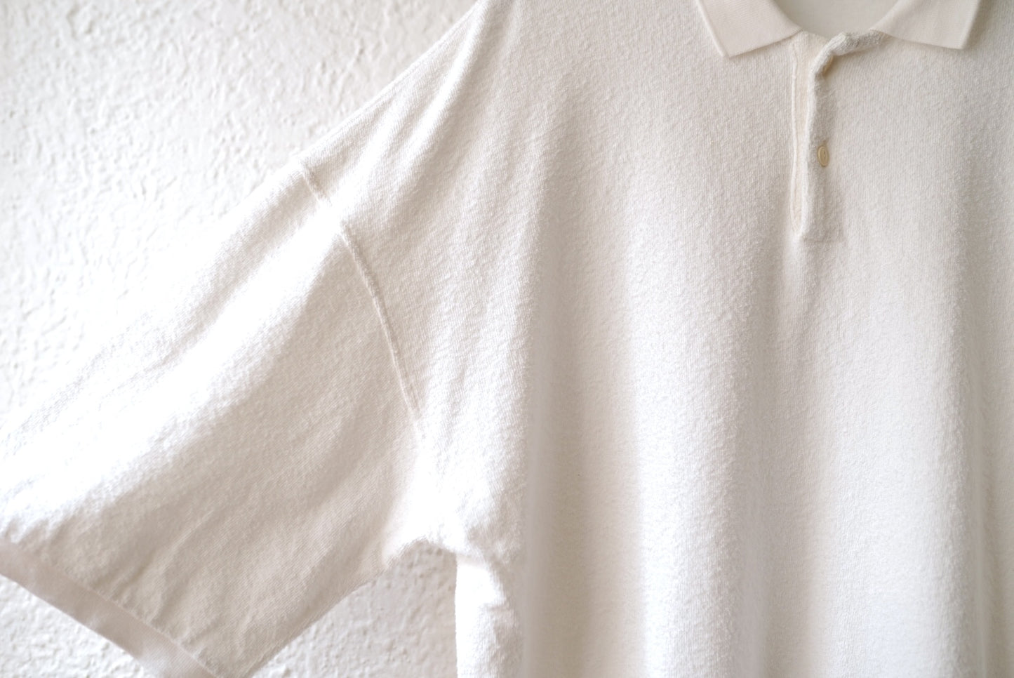 21SS BRUSH PILE OVERSIZED POLO ブラッシュパイルオーバーサイズポロシャツ / AUBETT(オーベット)