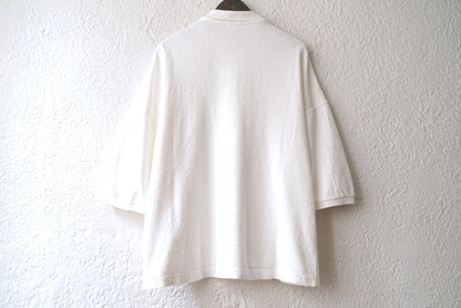 21SS BRUSH PILE OVERSIZED POLO ブラッシュパイルオーバーサイズポロシャツ / AUBETT(オーベット)