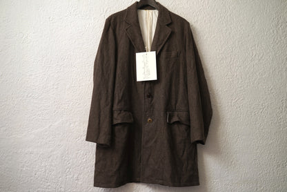 20AW Tailor Collar Tent Line Coat オーバーサイズウールチェスターコート / the Crooked Tailor(ザ クルーキッドテーラー)