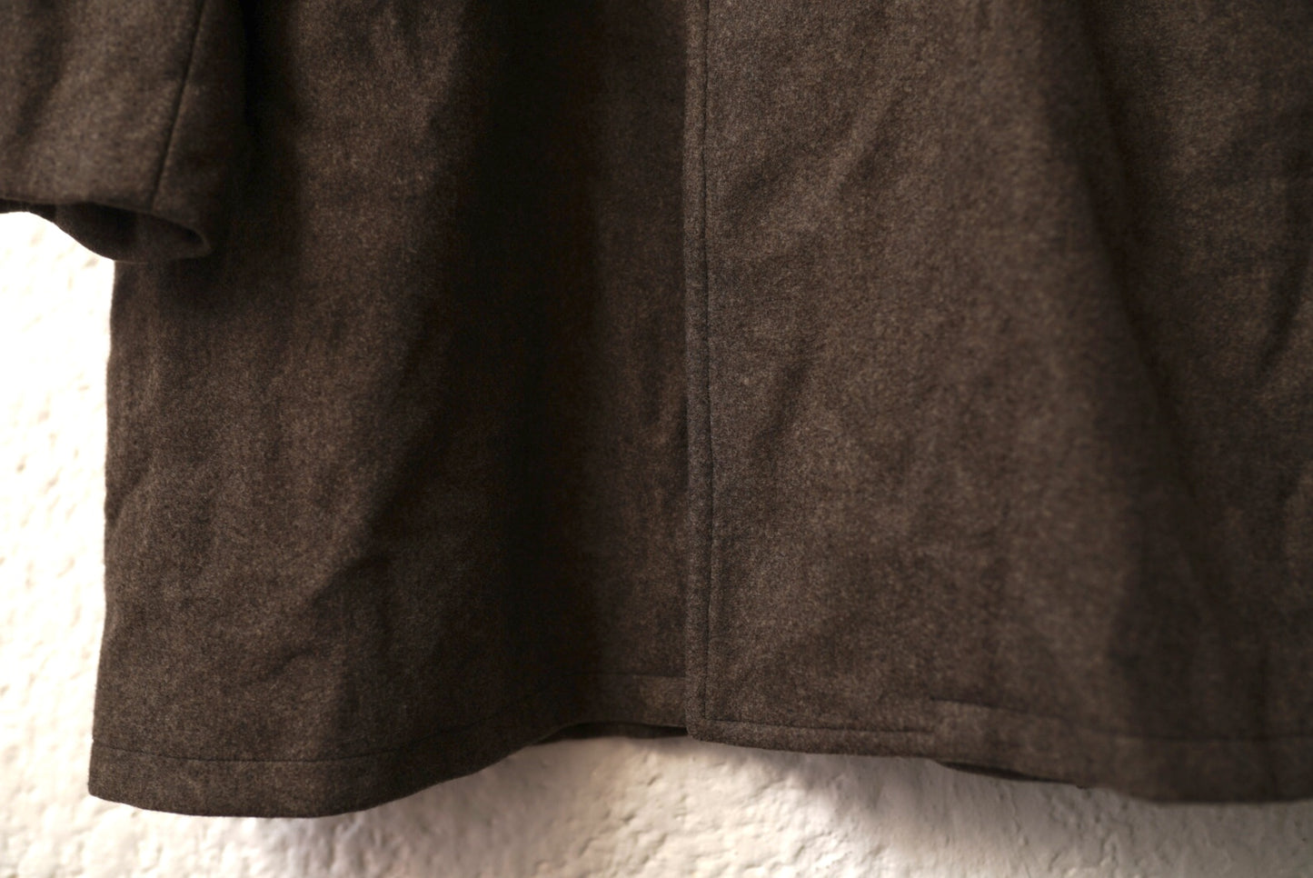 20AW Tailor Collar Tent Line Coat オーバーサイズウールチェスターコート / the Crooked Tailor(ザ クルーキッドテーラー)