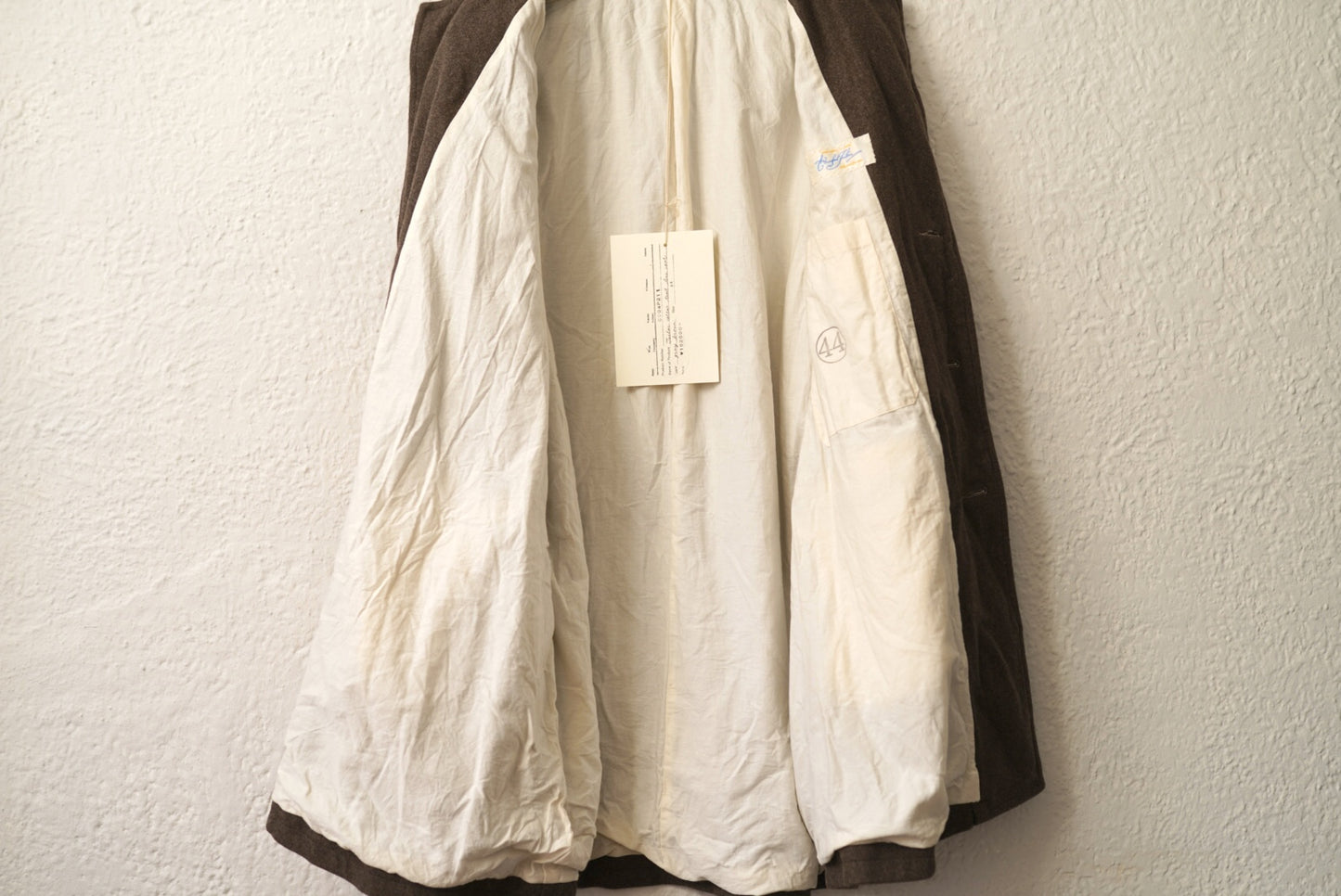 20AW Tailor Collar Tent Line Coat オーバーサイズウールチェスターコート / the Crooked Tailor(ザ クルーキッドテーラー)