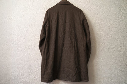 20AW Tailor Collar Tent Line Coat オーバーサイズウールチェスターコート / the Crooked Tailor(ザ クルーキッドテーラー)