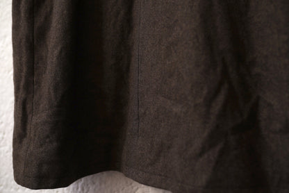 20AW Tailor Collar Tent Line Coat オーバーサイズウールチェスターコート / the Crooked Tailor(ザ クルーキッドテーラー)