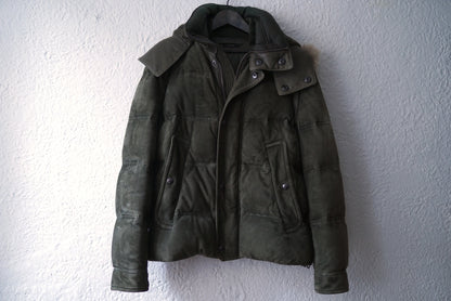 14AW ラムスウェードレザーダウンジャケット / TOM FORD(トムフォード)