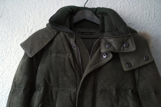 14AW ラムスウェードレザーダウンジャケット / TOM FORD(トムフォード)