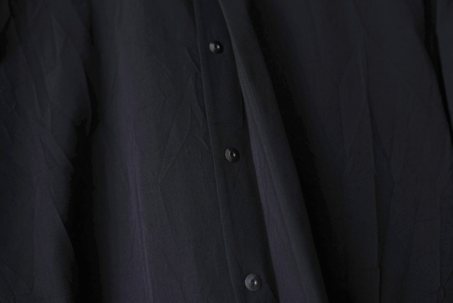 22AW Omar Shirt シワ加工ギャバジンシャツコート / Omar Afrdi(オマールアフリディ)