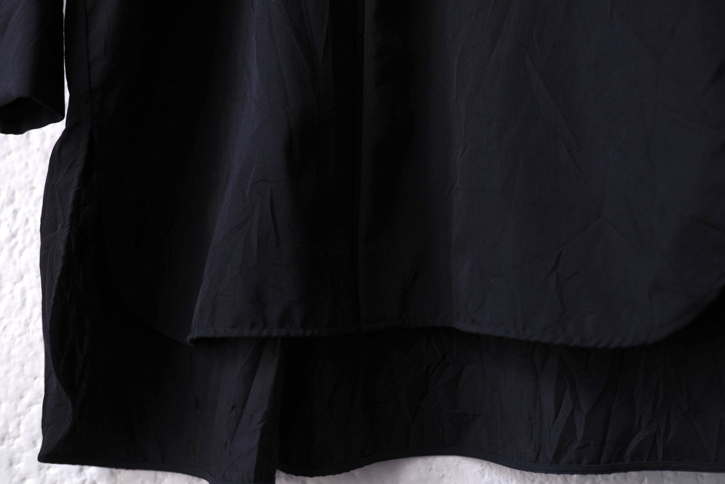 22AW Omar Shirt シワ加工ギャバジンシャツコート / Omar Afrdi(オマールアフリディ)