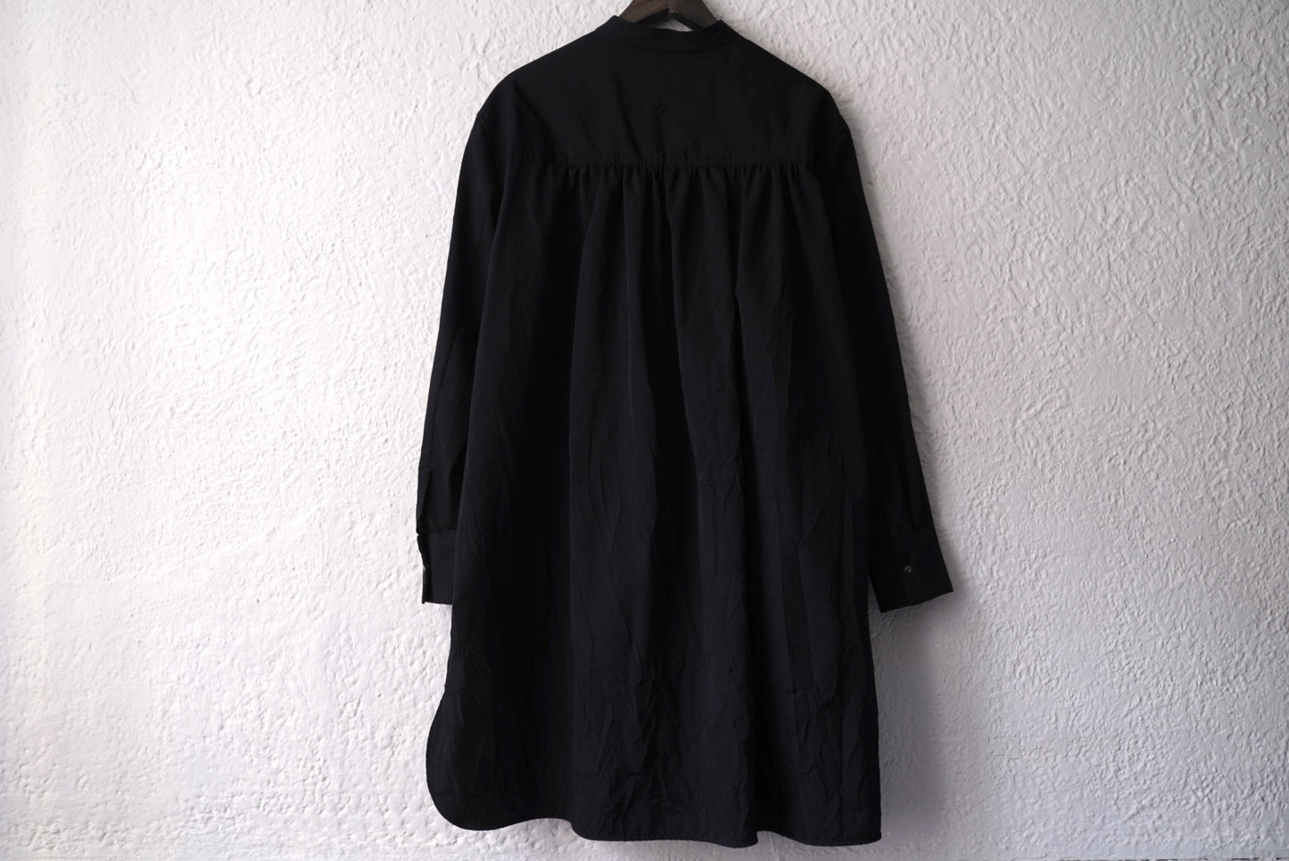 22AW Omar Shirt シワ加工ギャバジンシャツコート / Omar Afrdi(オマールアフリディ)