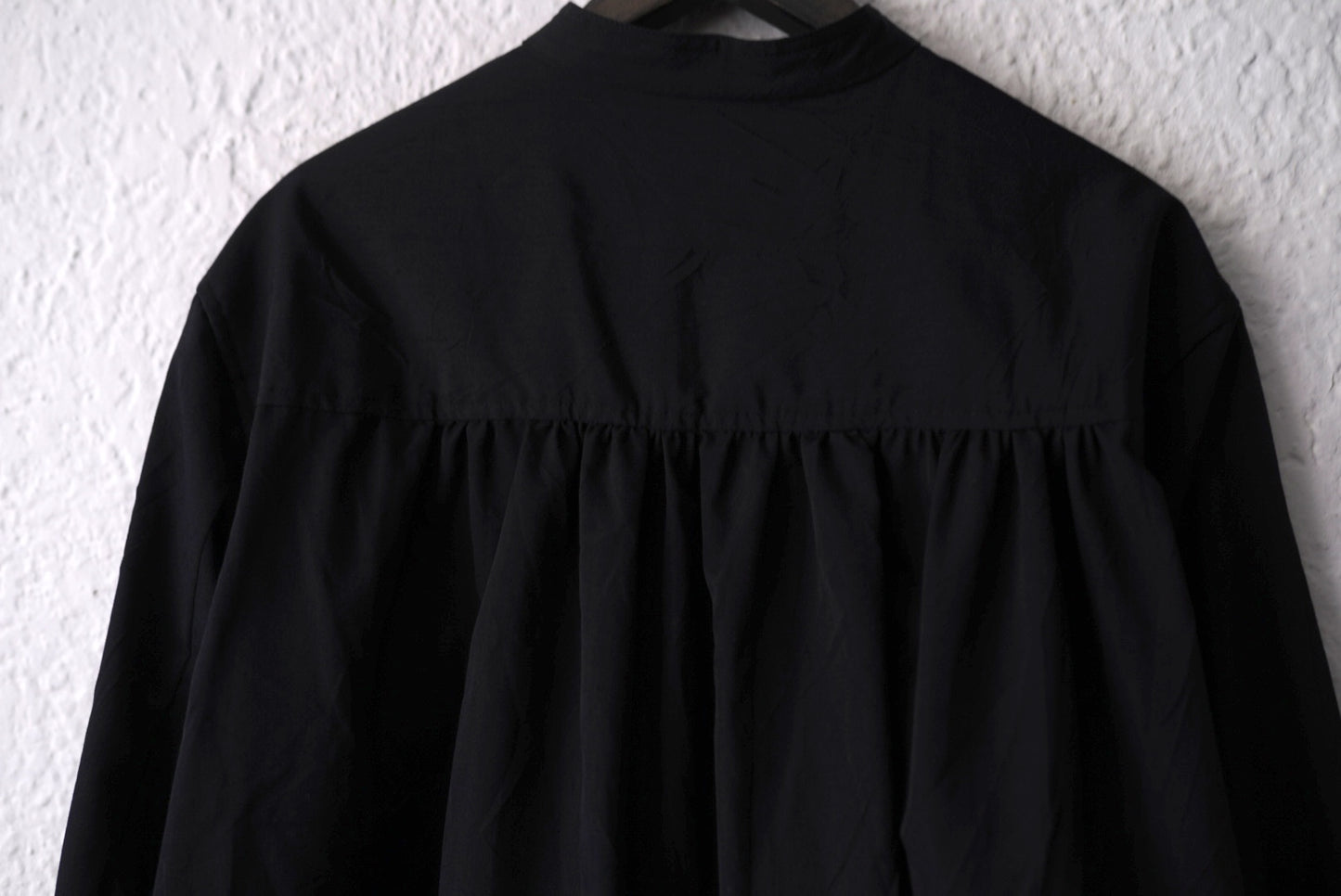 22AW Omar Shirt シワ加工ギャバジンシャツコート / Omar Afrdi(オマールアフリディ)