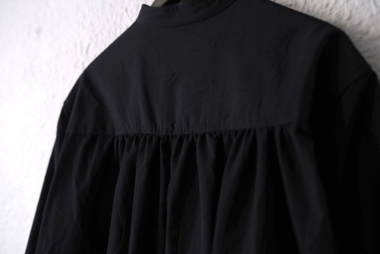 22AW Omar Shirt シワ加工ギャバジンシャツコート / Omar Afrdi(オマールアフリディ)