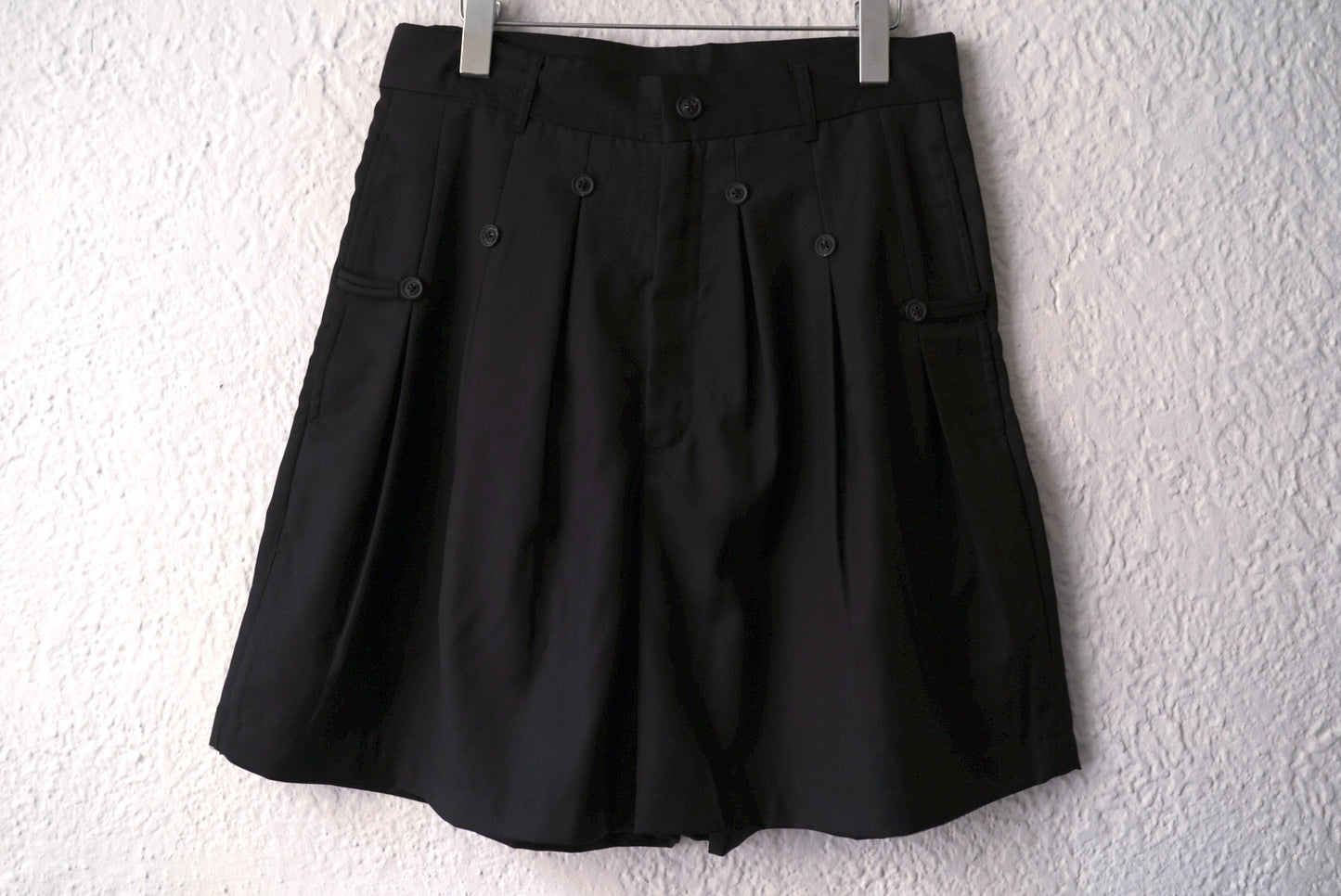 24SS E Pleated Shorts プリーツショートパンツ ショーツ / Professor.E(プロフェッサーイー)