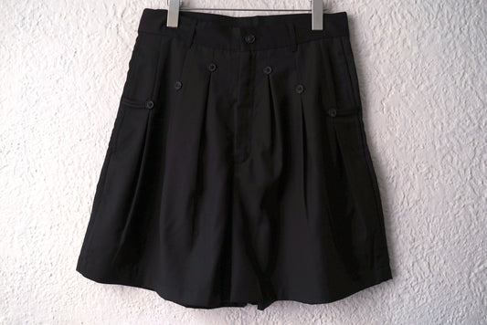 24SS E Pleated Shorts プリーツショートパンツ ショーツ / Professor.E(プロフェッサーイー)