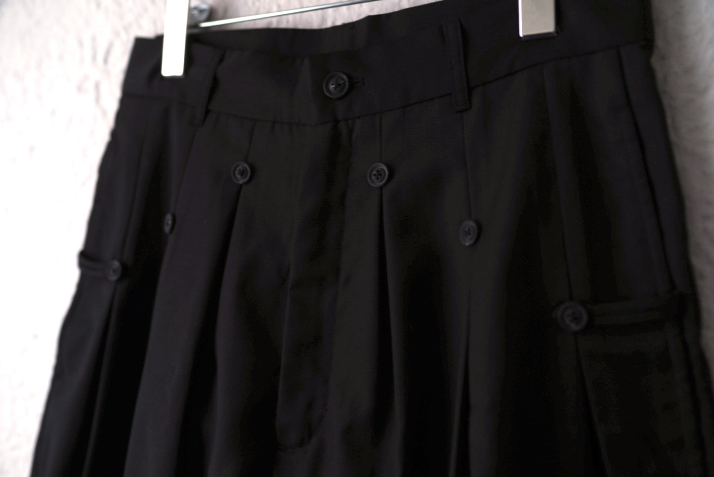 24SS E Pleated Shorts プリーツショートパンツ ショーツ / Professor.E(プロフェッサーイー)