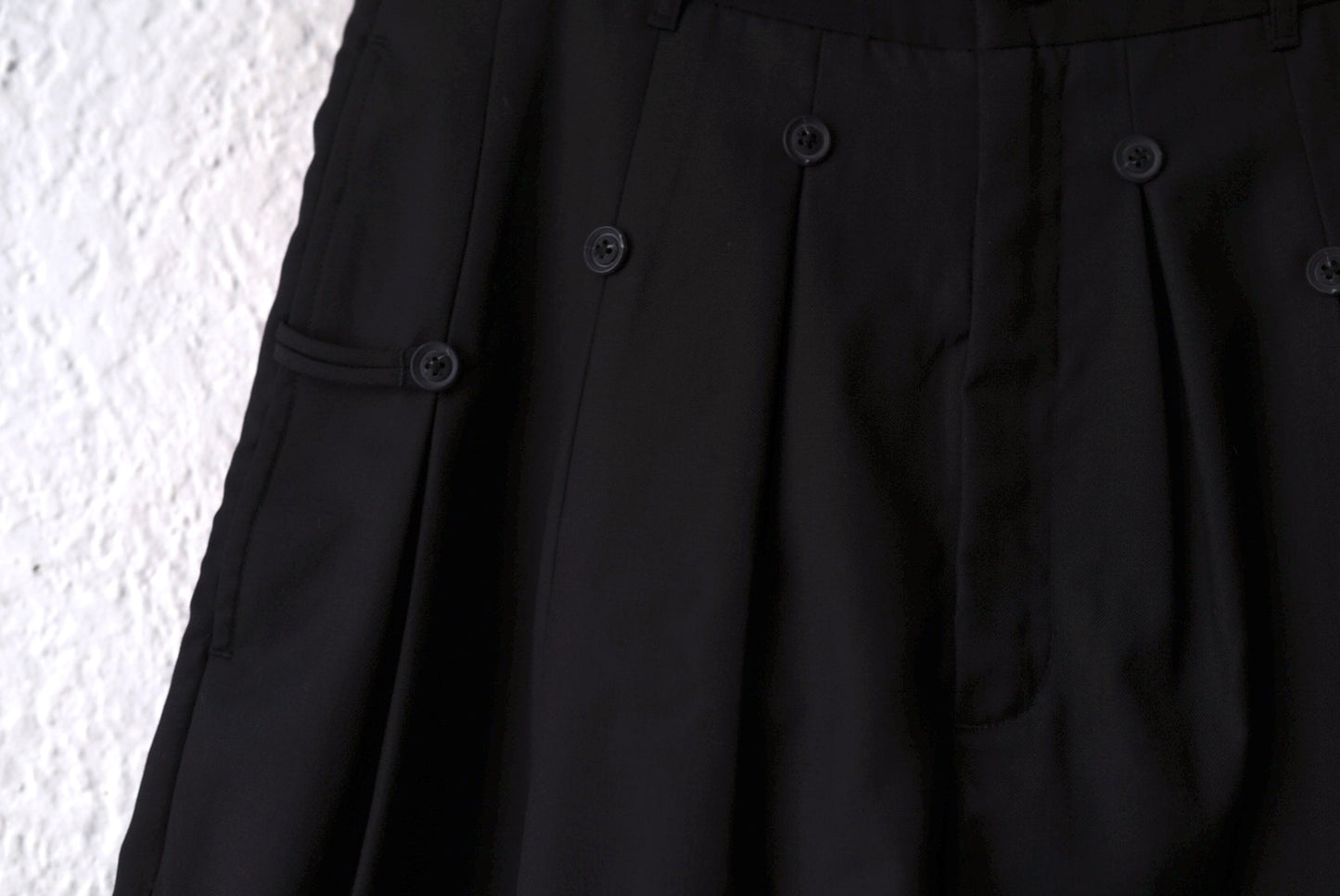 24SS E Pleated Shorts プリーツショートパンツ ショーツ / Professor.E(プロフェッサーイー)