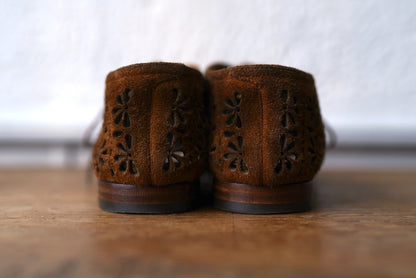 24SS STYLE.8_016 CORD CUT 透かし模様クードゥーレザーシューズ / CALMANTHOLOGY(カルマンソロジー)