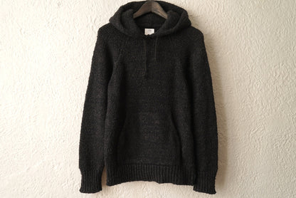 25SS Raglan Hoodie P.O. Knit シルクラグランプルオーバーニット カーディガンセーター / visvim(ヴィズヴィム)