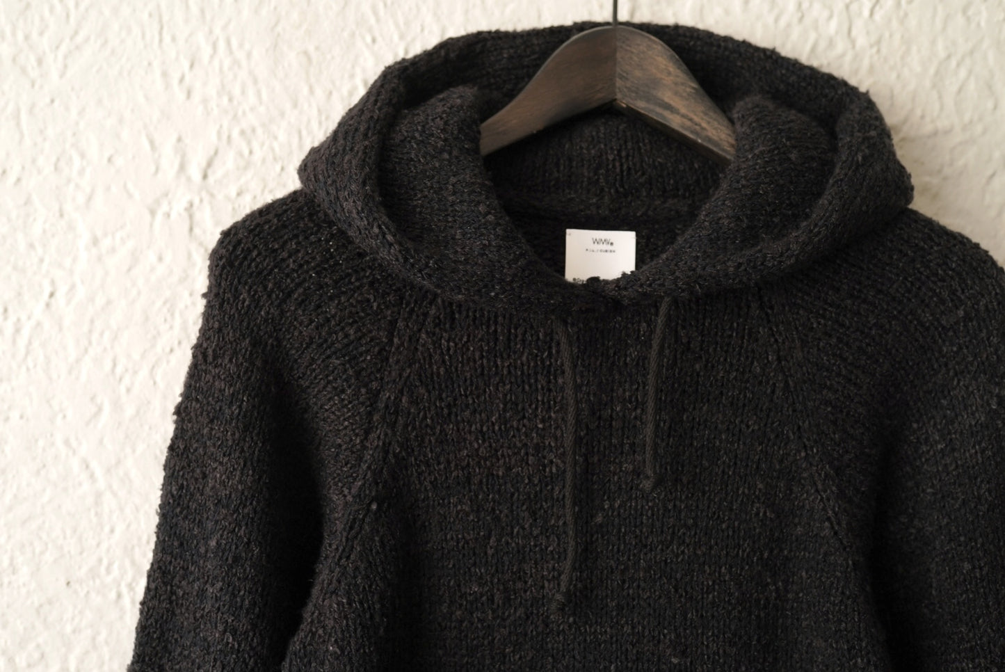 25SS Raglan Hoodie P.O. Knit シルクラグランプルオーバーニット カーディガンセーター / visvim(ヴィズヴィム)