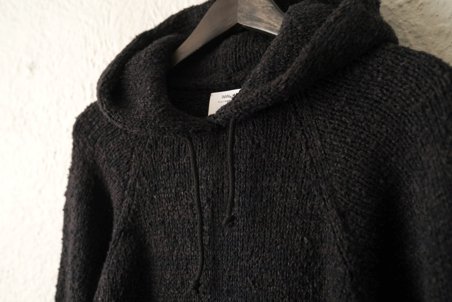 25SS Raglan Hoodie P.O. Knit シルクラグランプルオーバーニット カーディガンセーター / visvim(ヴィズヴィム)