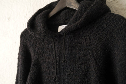 25SS Raglan Hoodie P.O. Knit シルクラグランプルオーバーニット カーディガンセーター / visvim(ヴィズヴィム)