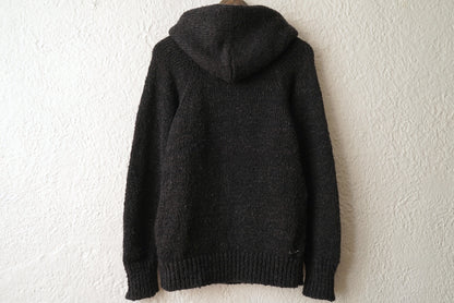 25SS Raglan Hoodie P.O. Knit シルクラグランプルオーバーニット カーディガンセーター / visvim(ヴィズヴィム)