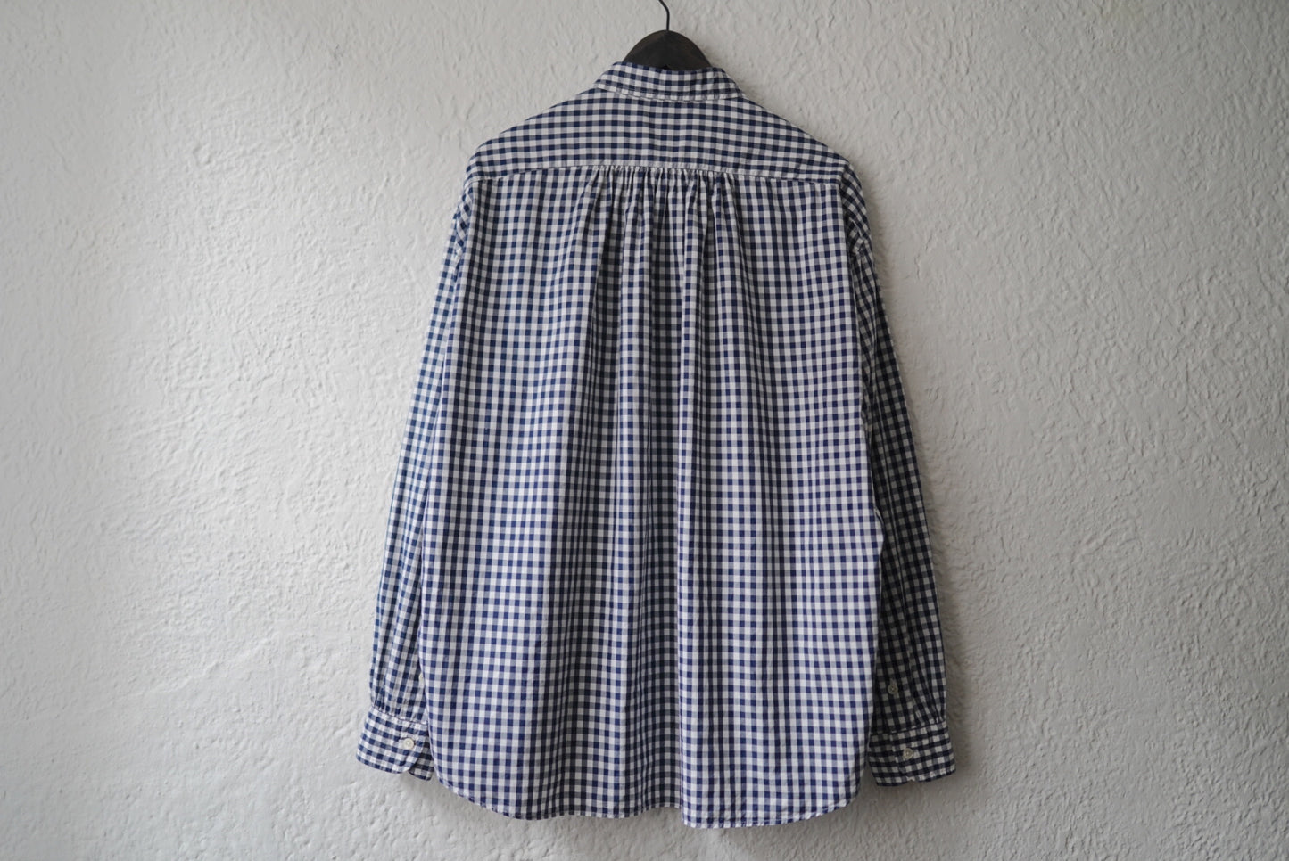 20SS ロールアップギンガムチェックシャツ M / PORTER CLASSIC(ポータークラシック)
