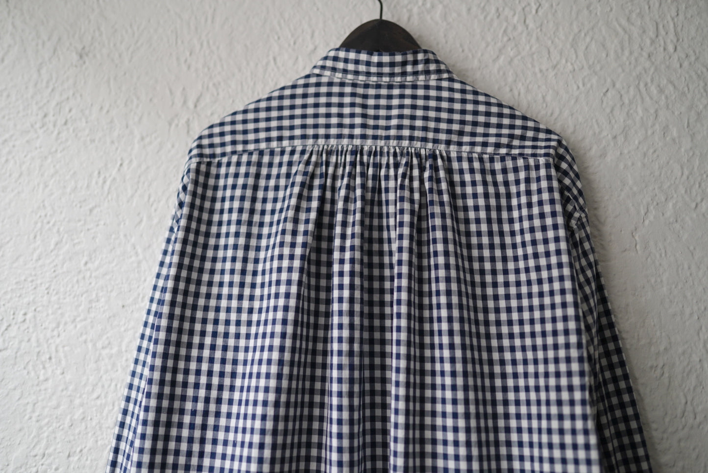20SS ロールアップギンガムチェックシャツ L / PORTER CLASSIC(ポータークラシック)