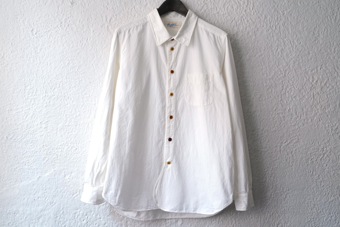 17SS Regular Collar Classic Shirt レギュラーカラーシャツ / the Crooked Tailor(ザ クルーキッドテーラー)