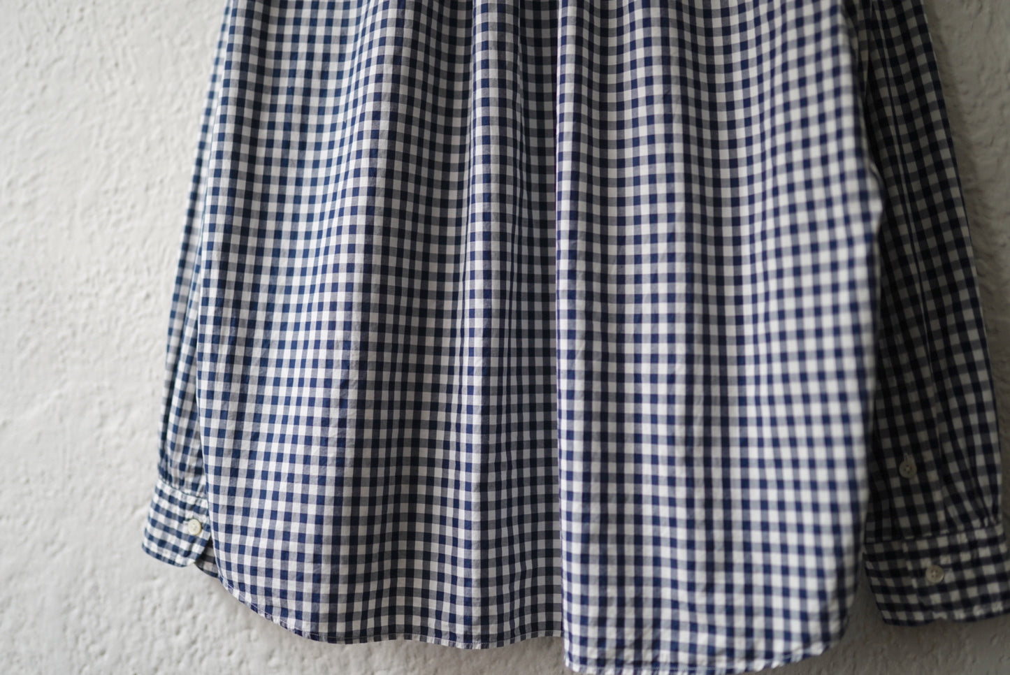 20SS ロールアップギンガムチェックシャツ L / PORTER CLASSIC(ポータークラシック)