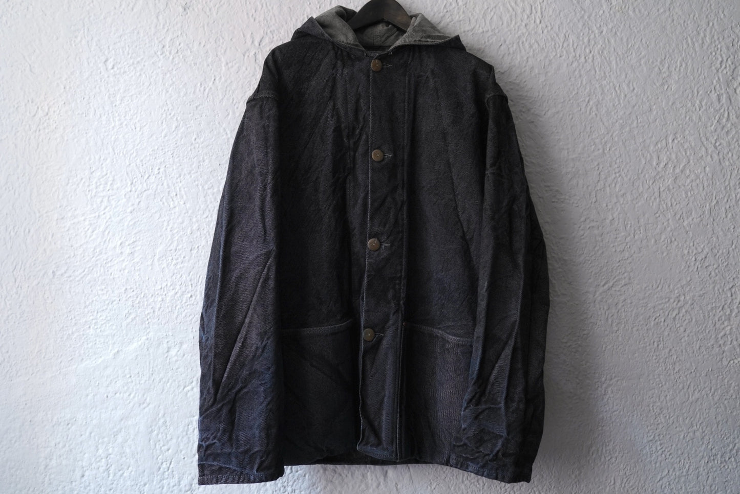 16oz Denim フーデッドデニムジャケット / TENDER Co.(テンダーコー)