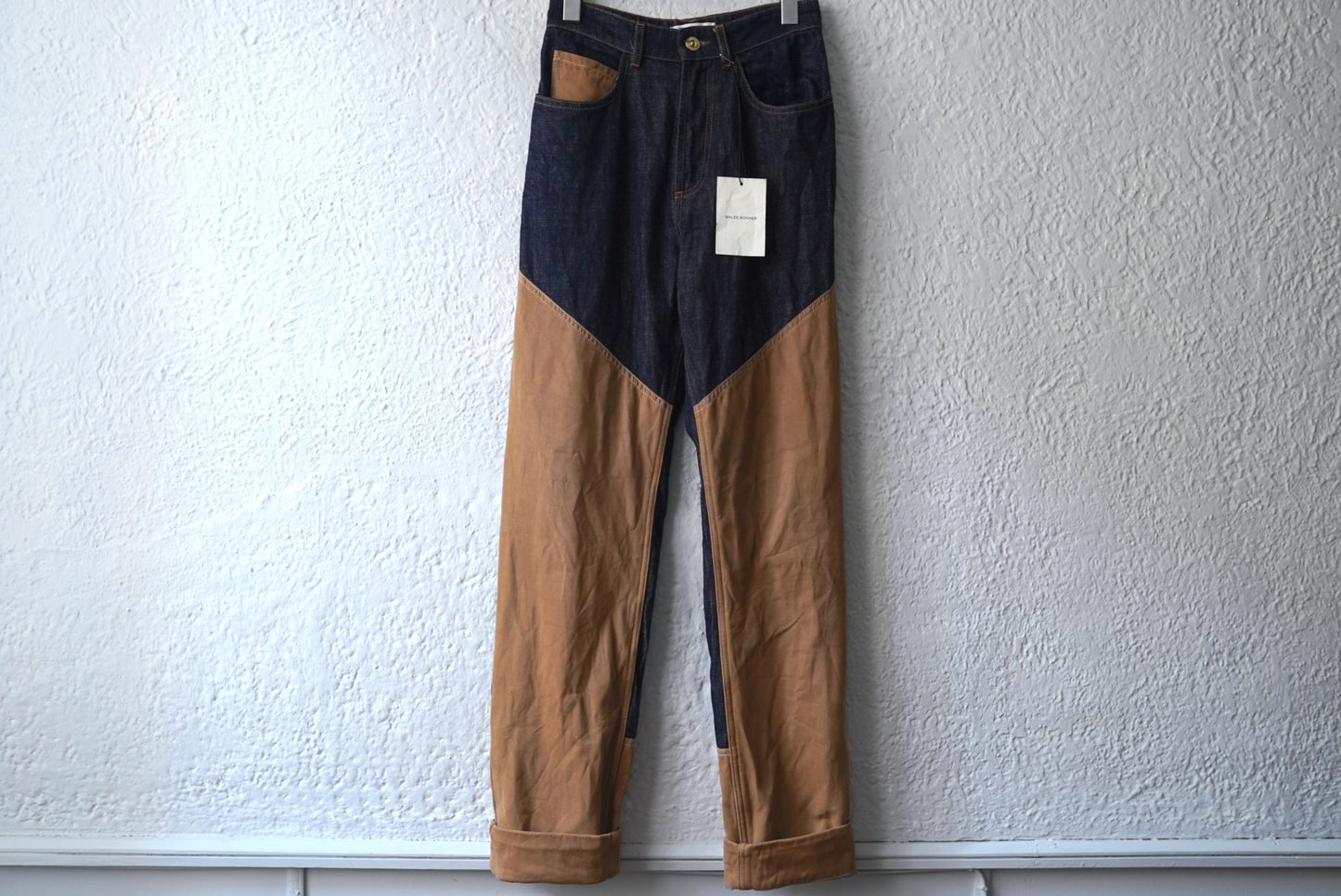 21AW Essence Panelled Jeans ワークデニムパンツ / WALES BONNER(ウェールズボナー)