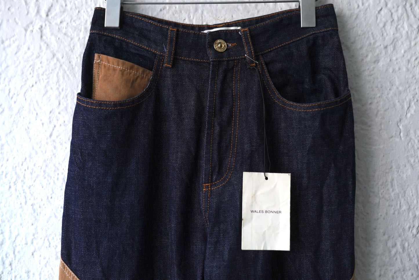 21AW Essence Panelled Jeans ワークデニムパンツ / WALES BONNER(ウェールズボナー)