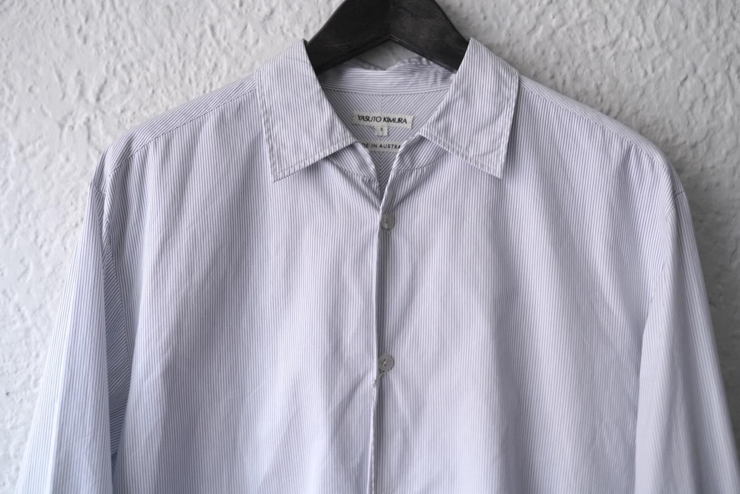 24SS Skipper Shirt ストライプシャツ / YASUTO KIMURA(ヤストキムラ)