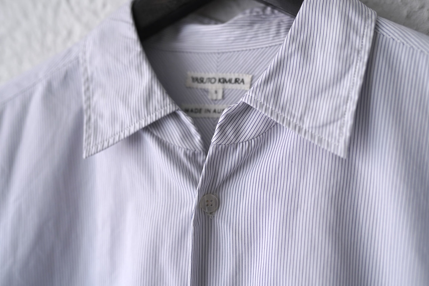 24SS Skipper Shirt ストライプシャツ / YASUTO KIMURA(ヤストキムラ)