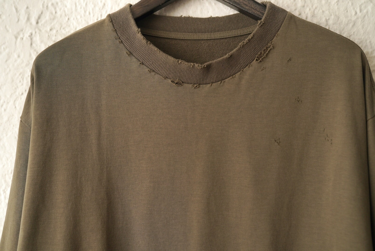 20AW ダメージ加工クルーネックスウェットトップス / Maison Margiela(メゾンマルジェラ)