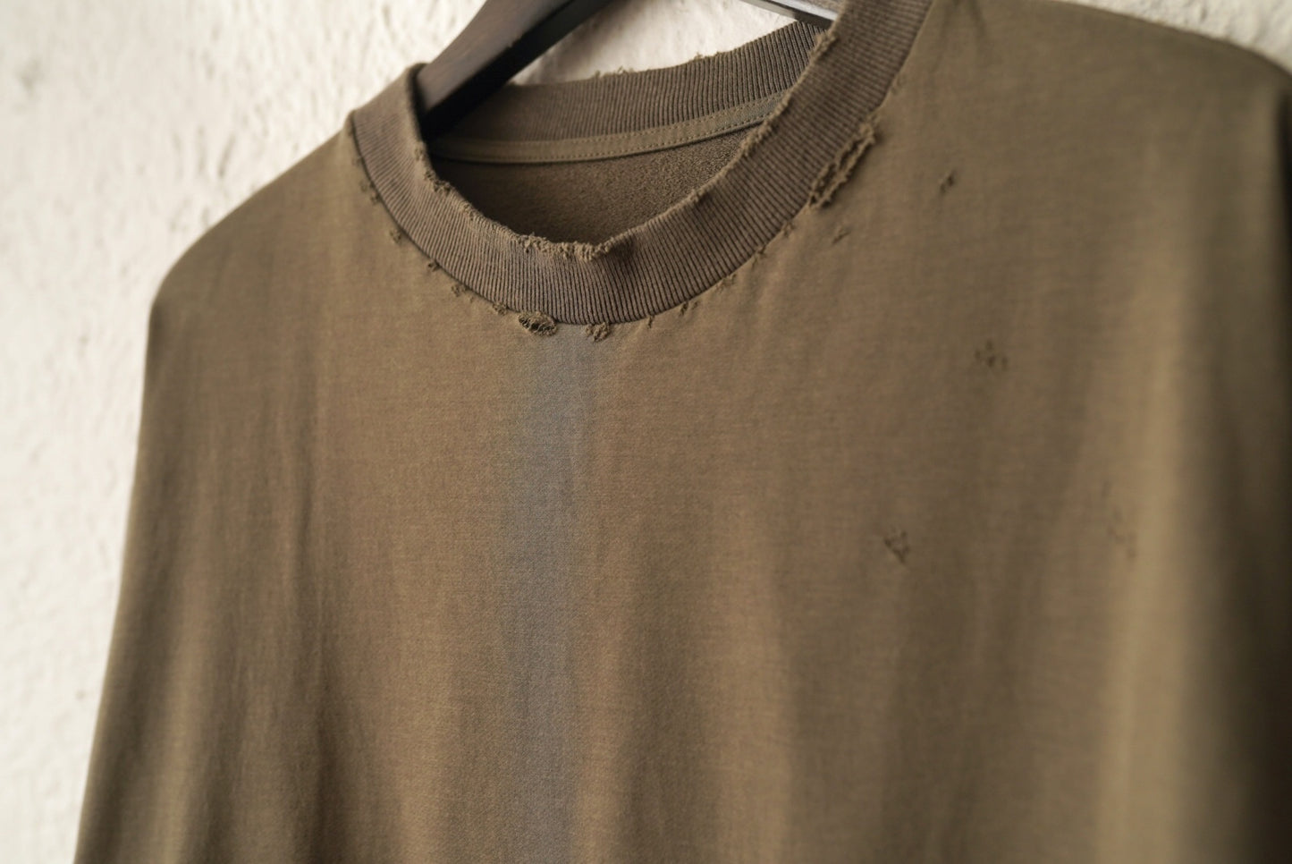 20AW ダメージ加工クルーネックスウェットトップス / Maison Margiela(メゾンマルジェラ)