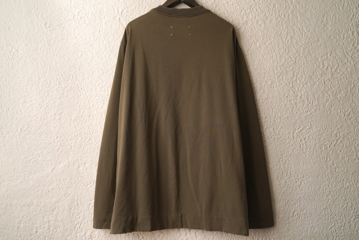 20AW ダメージ加工クルーネックスウェットトップス / Maison Margiela(メゾンマルジェラ)
