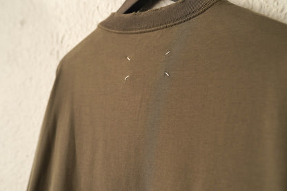 20AW ダメージ加工クルーネックスウェットトップス / Maison Margiela(メゾンマルジェラ)