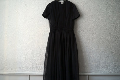 19SS チュールドレスワンピース / COMME des GARCONS Noir Kei Ninomiya(コムデギャルソン ノワール ケイ ニノミヤ)