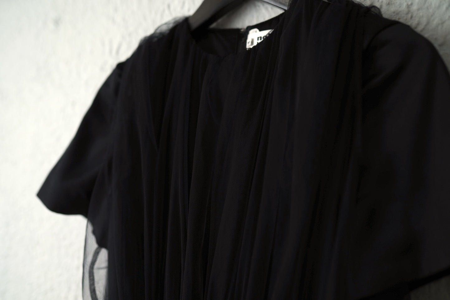 19SS チュールドレスワンピース / COMME des GARCONS Noir Kei Ninomiya(コムデギャルソン ノワール ケイ ニノミヤ)