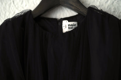 19SS チュールドレスワンピース / COMME des GARCONS Noir Kei Ninomiya(コムデギャルソン ノワール ケイ ニノミヤ)