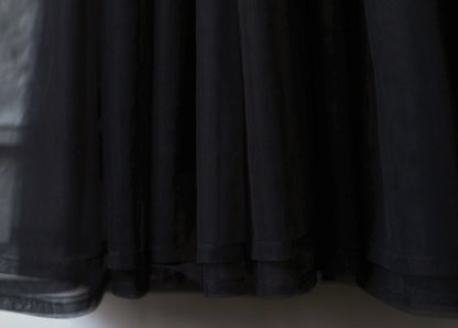 19SS チュールドレスワンピース / COMME des GARCONS Noir Kei Ninomiya(コムデギャルソン ノワール ケイ ニノミヤ)