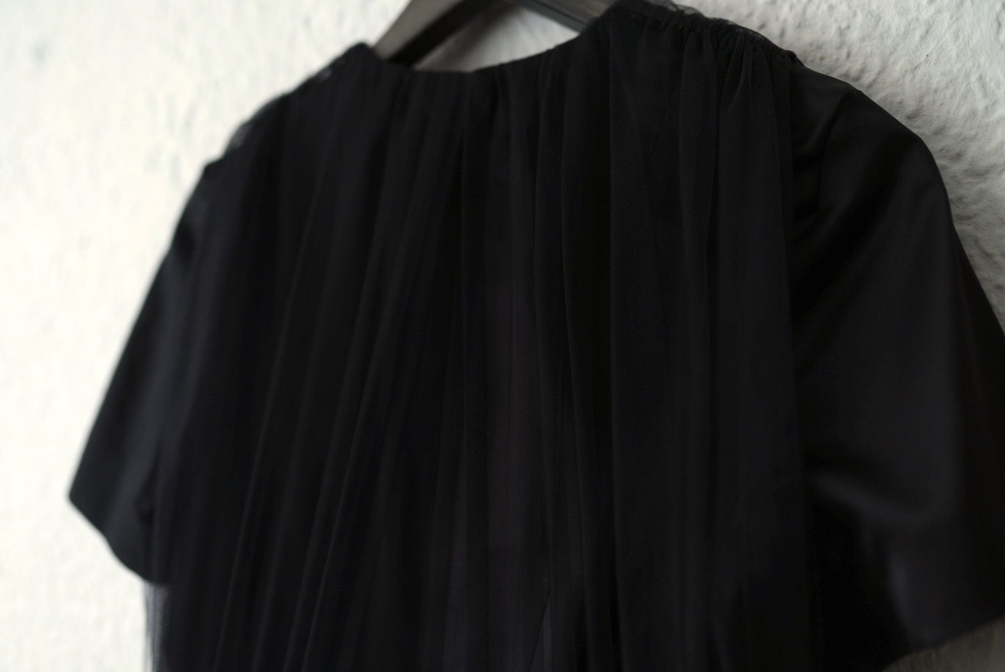 19SS チュールドレスワンピース / COMME des GARCONS Noir Kei Ninomiya(コムデギャルソン ノワール ケイ ニノミヤ)