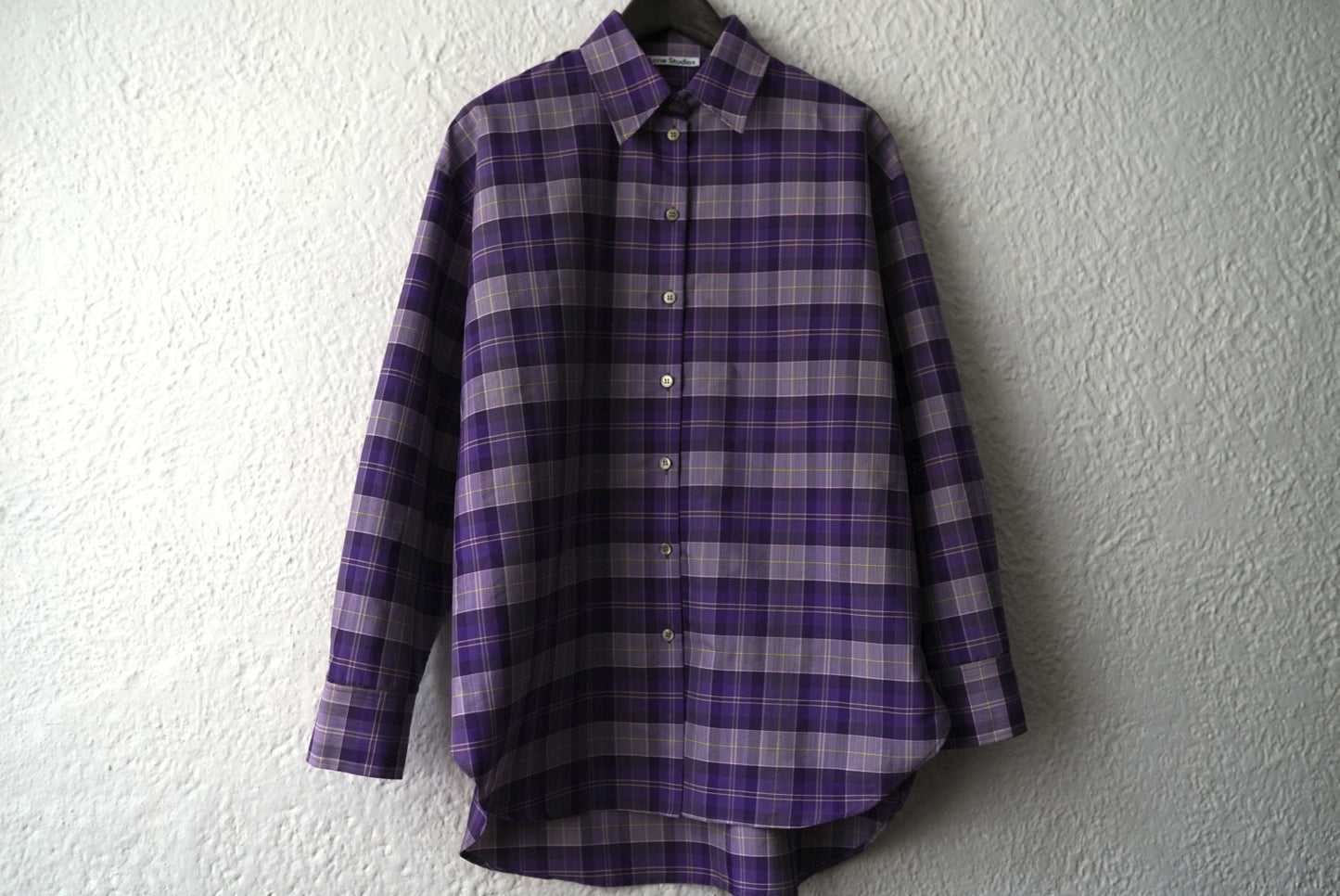 CHECKED SHIRT オーバーサイズチェックシャツ / ACNE STUDIOS(アクネストゥディオス)