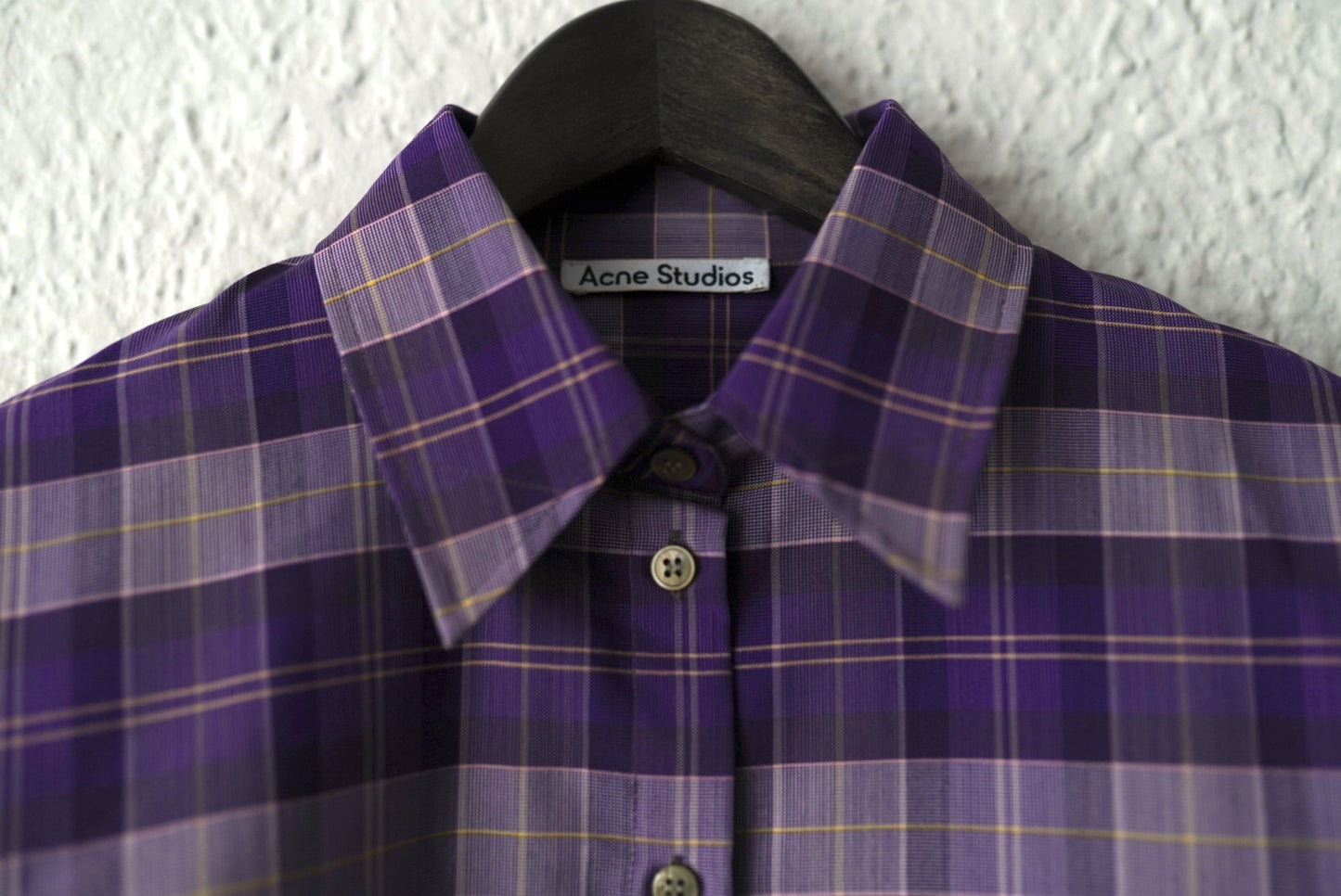 CHECKED SHIRT オーバーサイズチェックシャツ / ACNE STUDIOS(アクネストゥディオス)